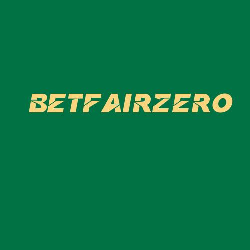 Logo da BETFAIRZERO