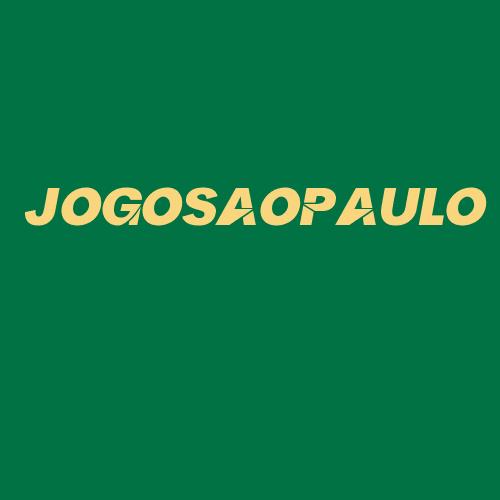 Logo da JOGOSAOPAULO